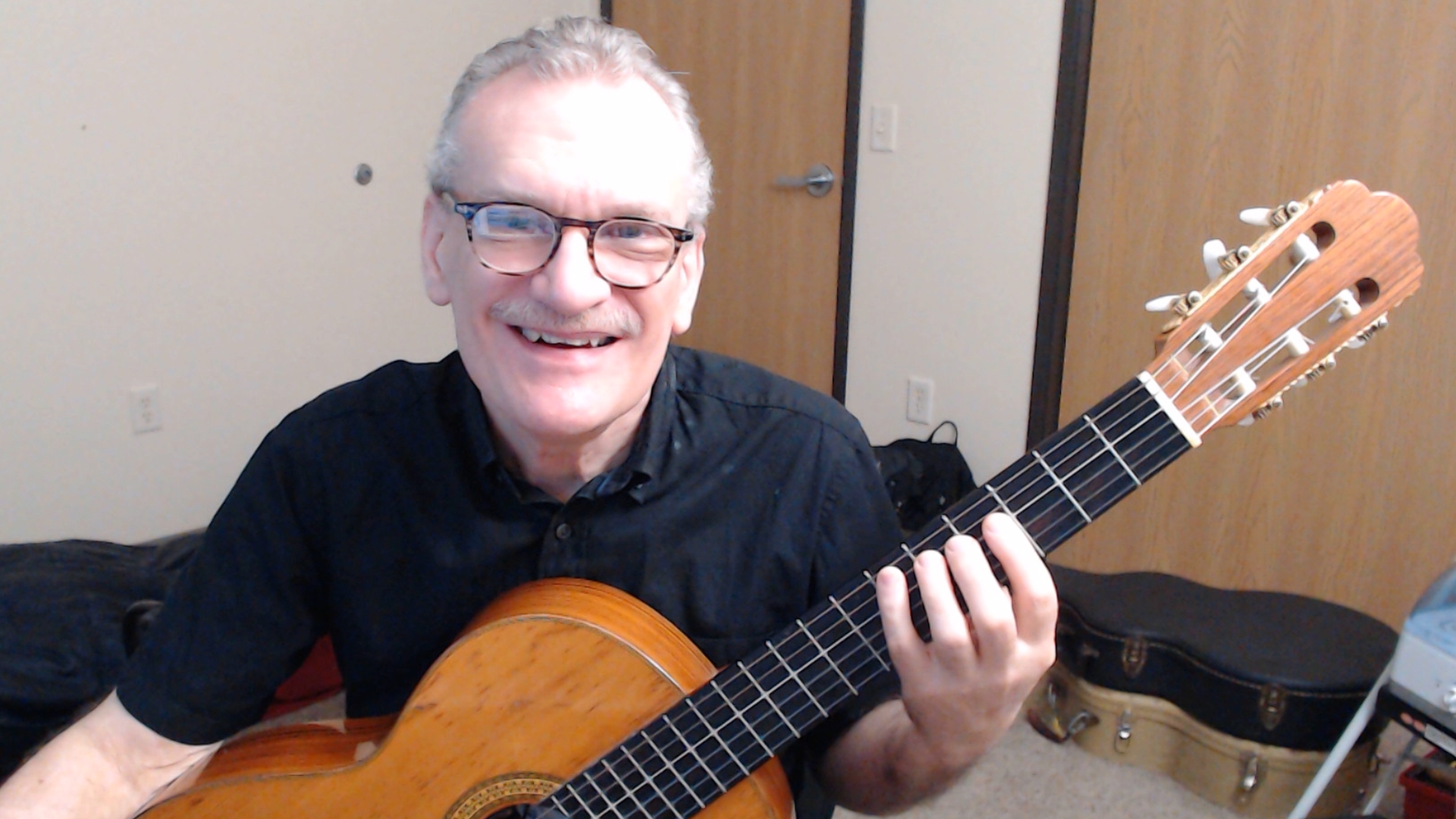 Jeff Anvinson with guitar